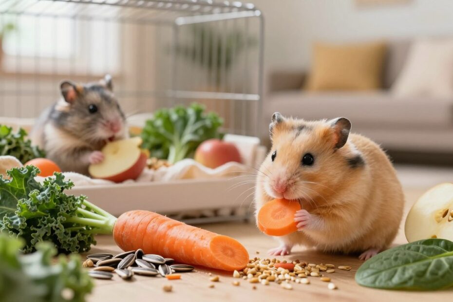 Co mogą jeść chomiki