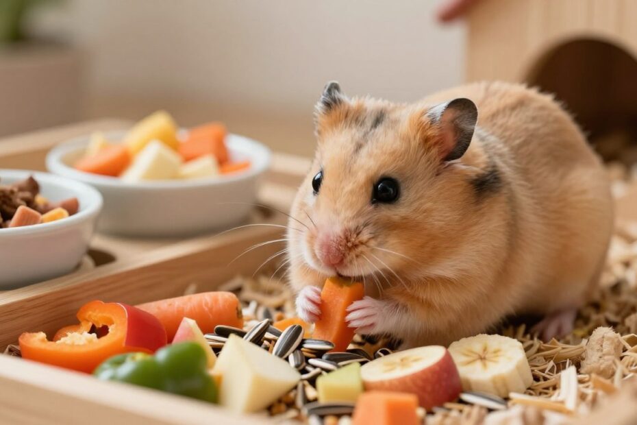 Co może jeść chomik dżungarski