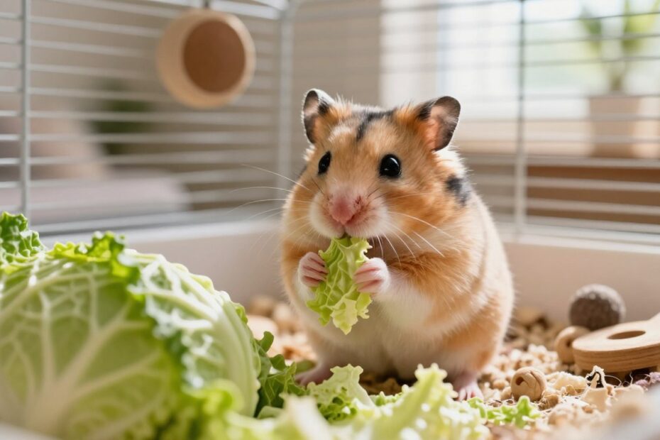 Czy chomik może jeść kapustę