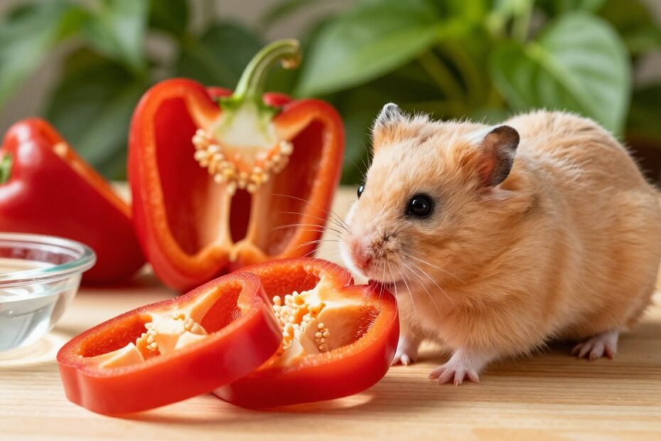 Czy chomik może jeść paprykę