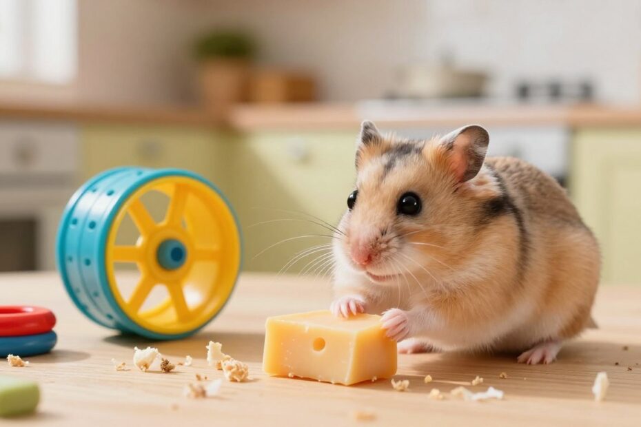 Czy chomik może jeść ser żółty