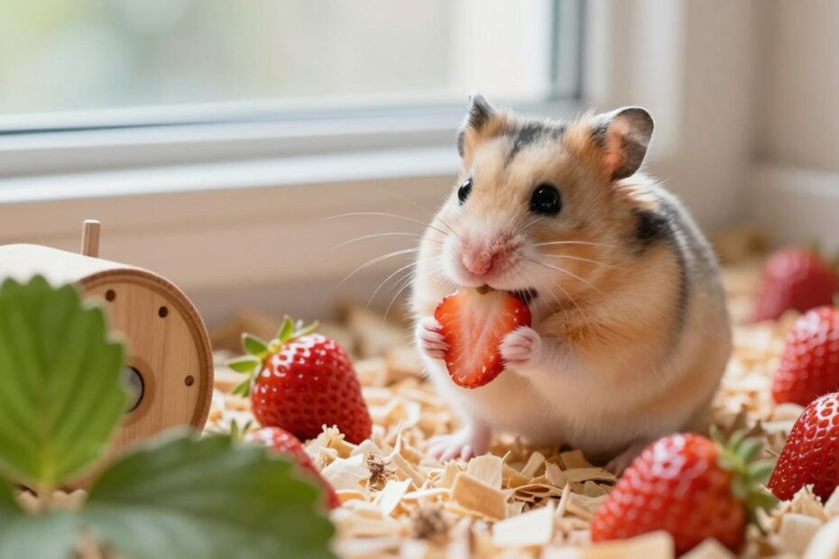 Czy chomik może truskawki