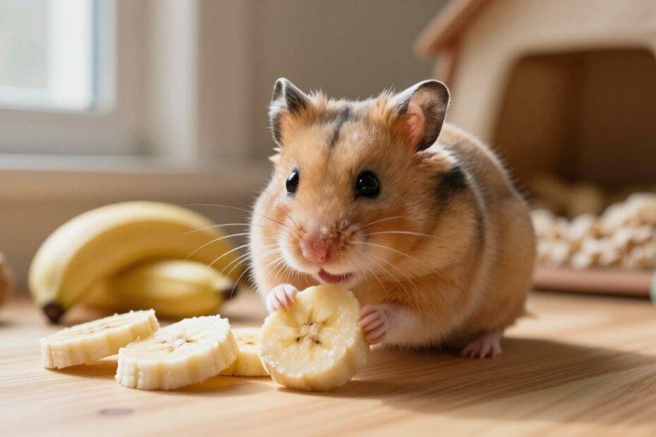 Czy chomiki mogą jeść banany