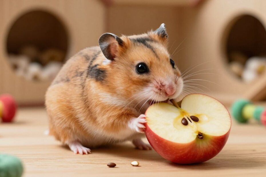 Czy chomiki mogą jeść jabłka