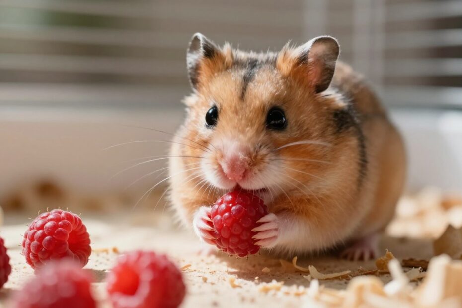 Czy chomiki mogą jeść maliny