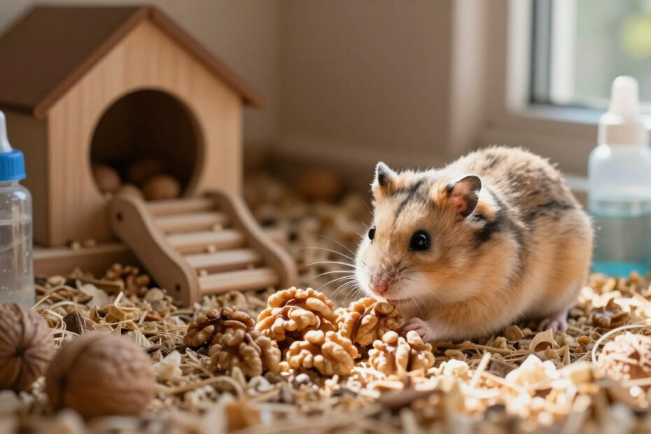 Czy chomiki mogą jeść orzechy włoskie