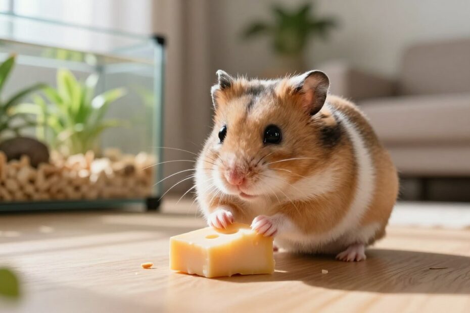Czy chomiki mogą jeść ser
