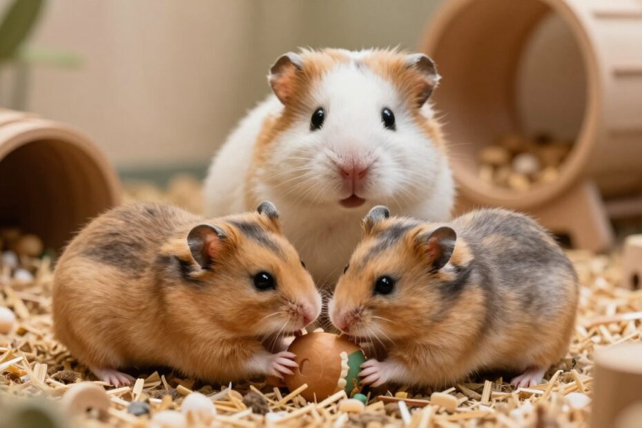 Czy chomiki są stadne