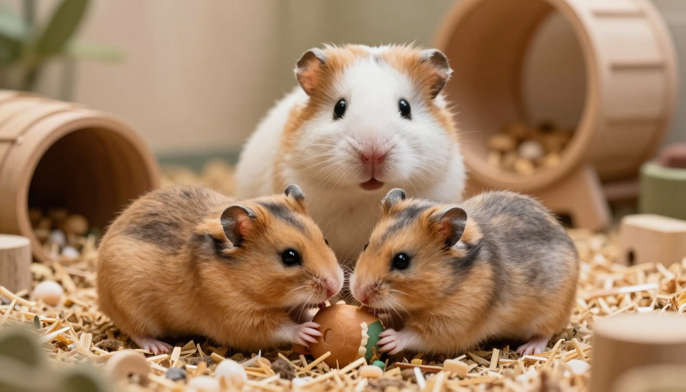 Czy chomiki są stadne