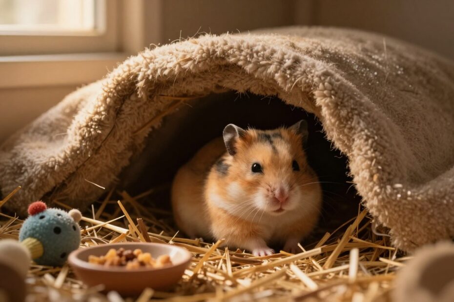 Czy chomiki zapadają w sen zimowy