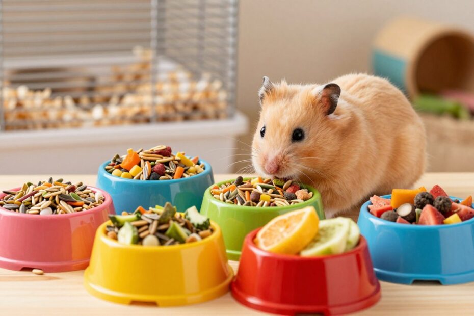 Czym karmić chomika