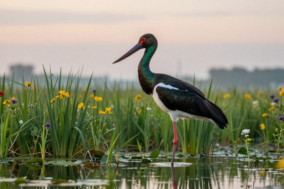 Ile żyje bocian czarny