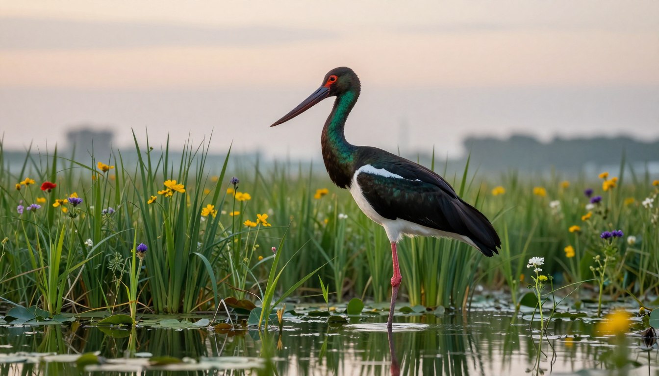Ile żyje bocian czarny