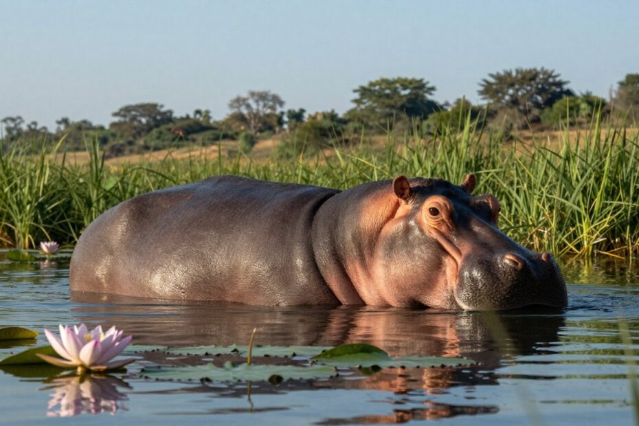 Ile żyje hipopotam