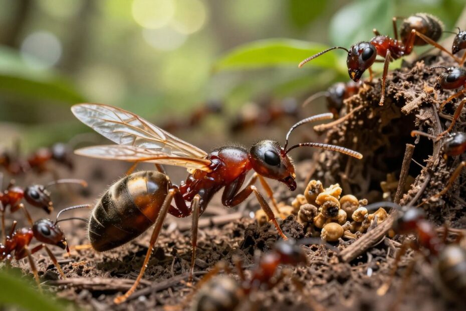 Ile żyje królowa mrówek