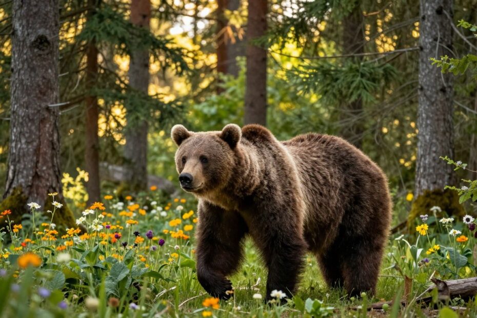 Ile żyje niedźwiedź brunatny