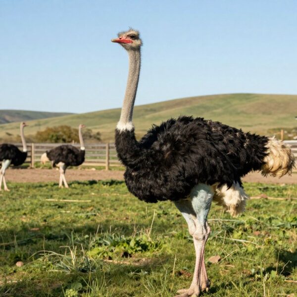 Ile żyje struś – długość życia i jak wygląda to w hodowli