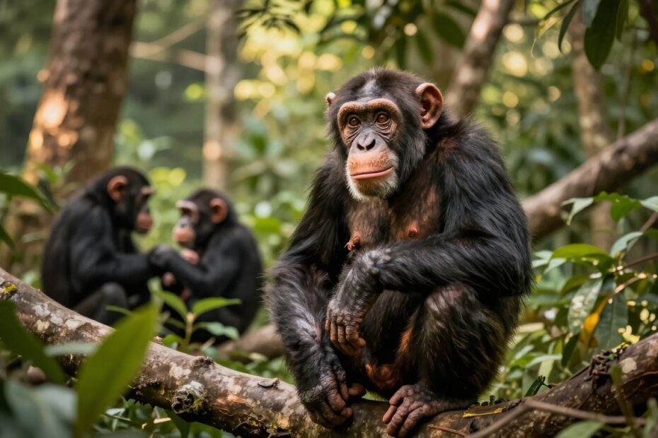 Ile żyje szympans