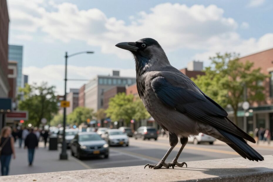 Ile żyje wrona siwa