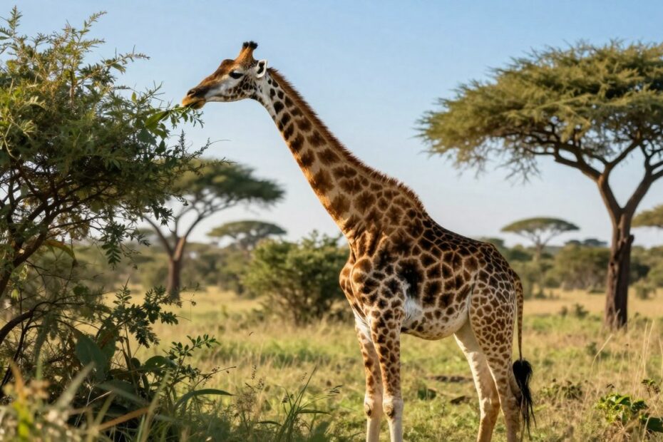 Ile żyje żyrafa